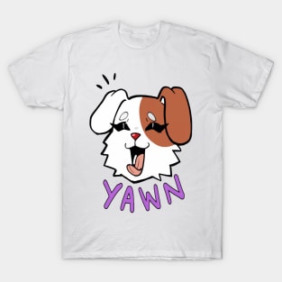 yawning twitch dog emote T-Shirt